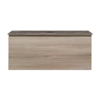 Parisi Rocki + MyTop 1000 Wall Mounted Cabinet with Honed Porcelain Top - Steel Oak - Ombra di Caravaggio Porcelain Top - FV-RK-1000-ST-OCP