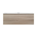 Parisi Rocki + MyTop 1200 Wall Mounted Cabinet with Honed Porcelain Top - Steel Oak - Statuario Porcelain Top - FV-RK-1200S-ST-STH