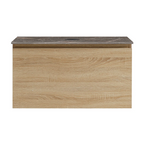 Parisi Rocki + MyTop 800 Wall Mounted Cabinet with Honed Porcelain Top - Sahara - Ombra di Caravaggio Porcelain Top - FV-RK-800-SH-OCP