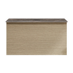 Parisi Rocki + MyTop 800 Wall Mounted Cabinet with Honed Porcelain Top - Sand Plus - Ombra di Caravaggio Porcelain Top - FV-RK-800-SP-OCP