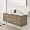 Fienza Carmen 1500mm Wall Hung Vanity - Artisan Beamwood - C150WD-D