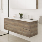 Fienza Carmen 1500mm Wall Hung Vanity - Artisan Beamwood - C150WD-D