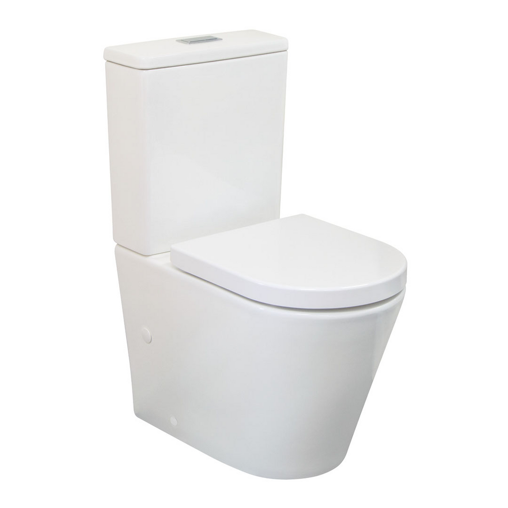 Fienza Isabella BTW Toilet Suite Geberit Cistern S-Trap - Bottom Inlet - K014GEA