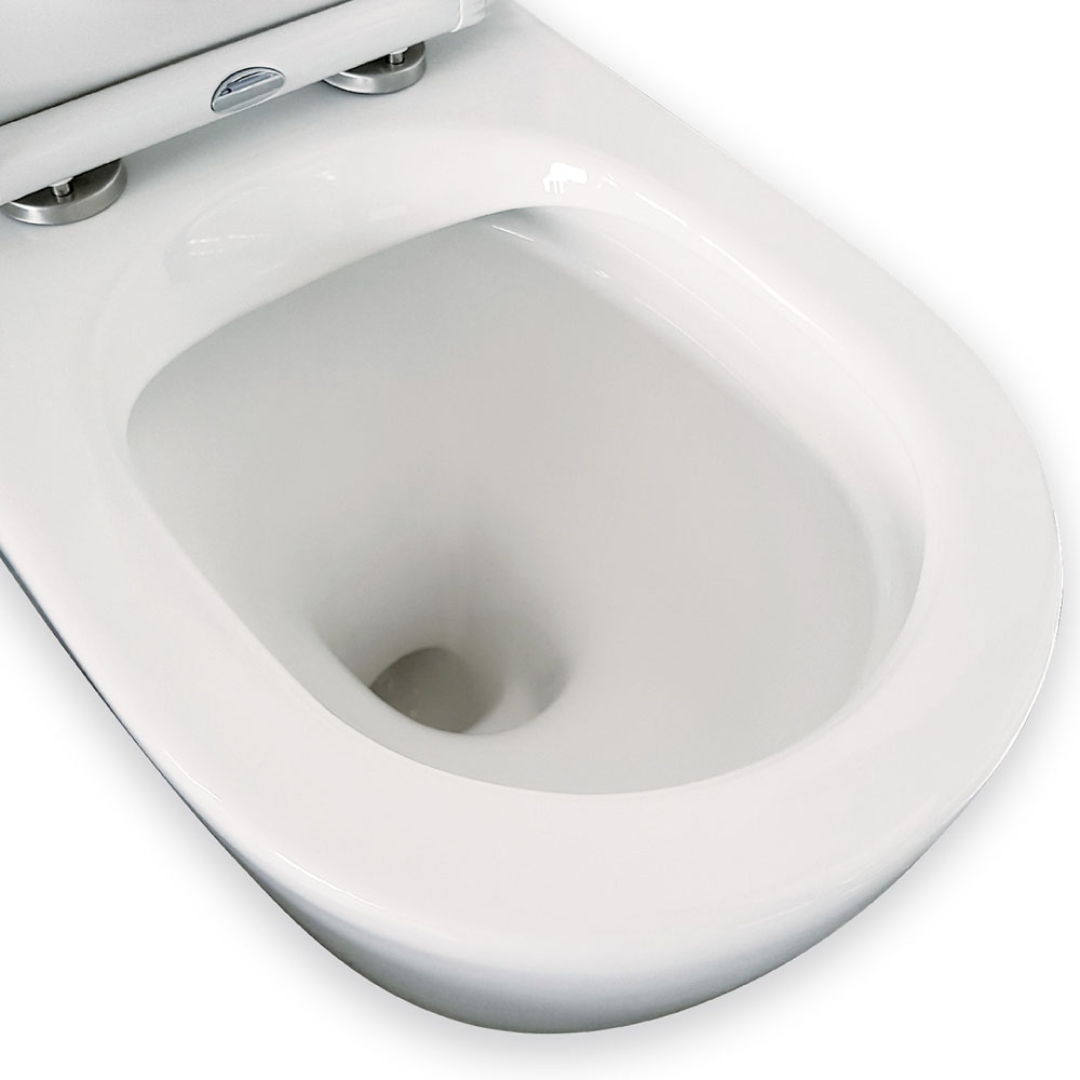 Fienza Isabella BTW Toilet Suite Geberit Cistern S-Trap - Bottom Inlet - K014GEA