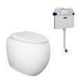 Fienza Rak Cloud Wall Faced S-Trap Toilet Suite - R&T Cistern - 897750MWA