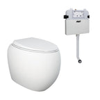 Fienza Rak Cloud Wall Faced S-Trap Toilet Suite - R&T Cistern - 897750MWA