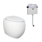 Fienza Rak Cloud Wall Faced P-Trap Toilet Suite - R&T Cistern - 897750MW
