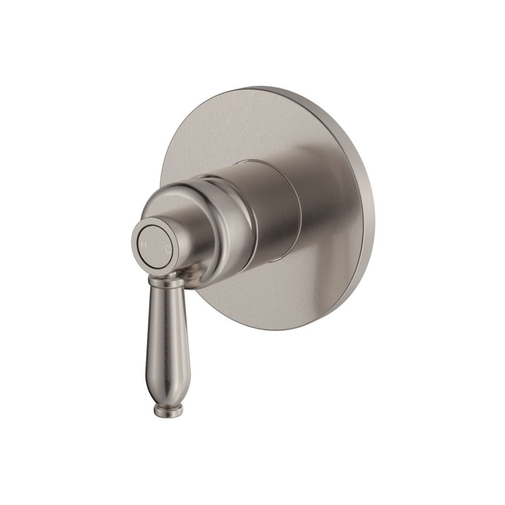 Fienza Eleanor Wall Mixer - Brushed Nickel - 202101NN