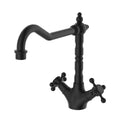 Fienza Shepherds Crook Sink Mixer - Matte Black - 336106BK