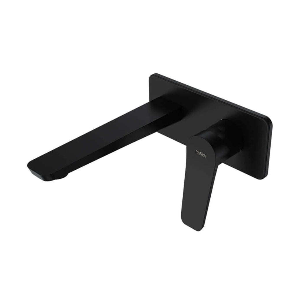 Parisi Float 180mm Wall Mixer Set - Matte Black - FL.01-2F180.02