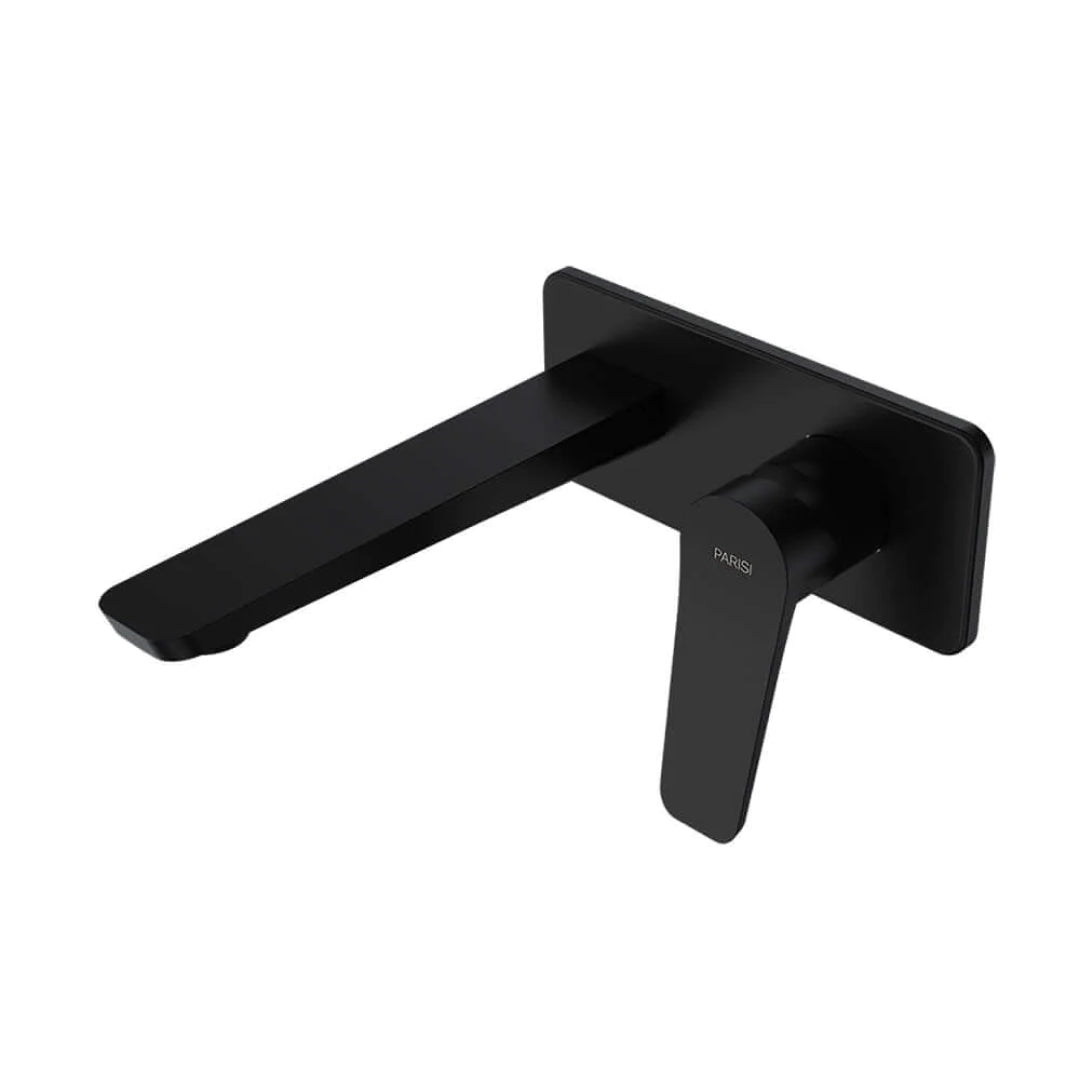 Parisi Float 180mm Wall Mixer Set - Matte Black - FL.01-2F180.02