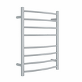 Thermorail 240V Curved 600 Round Ladder Heated Towel Rail - CR23M Polished Stainless Steel