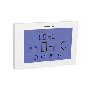 Thermorail Landscape Touch Screen 7 Day Timer White - TRTSL