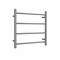 Thermorail 240V Round 550 Ladder Heated Towel Rail - SR25MGM Gun Metal