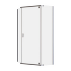Decina Cascade 1000 Angle Semi-Frameless Pivot Shower Screen - CASSANGLEC