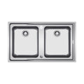 Franke Aton ANX220 Double Bowl Sink - Flushmount