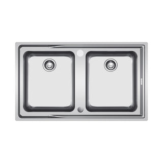 Franke Aton ANX220 Double Bowl Sink - Flushmount