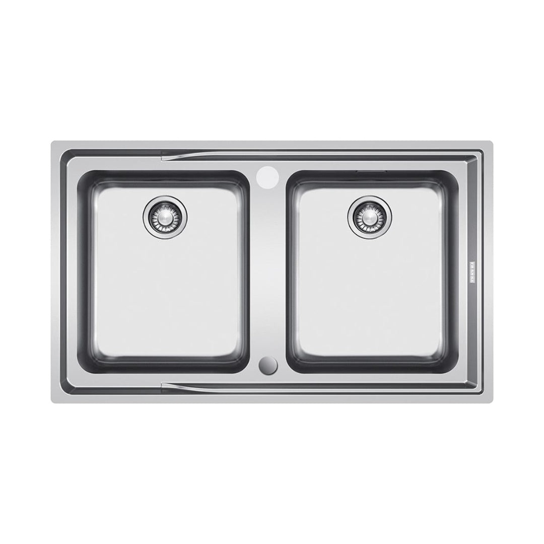 Franke Aton ANX220 Double Bowl Sink - Flushmount