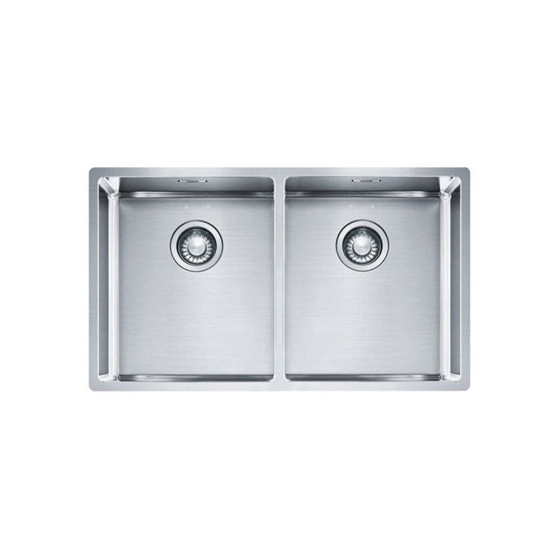 Franke Bolero Double Bowl Sink 3 Way Install BOX220-36