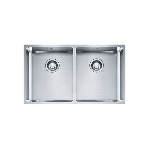 Franke Bolero Double Bowl Sink 3 Way Install BOX220-36