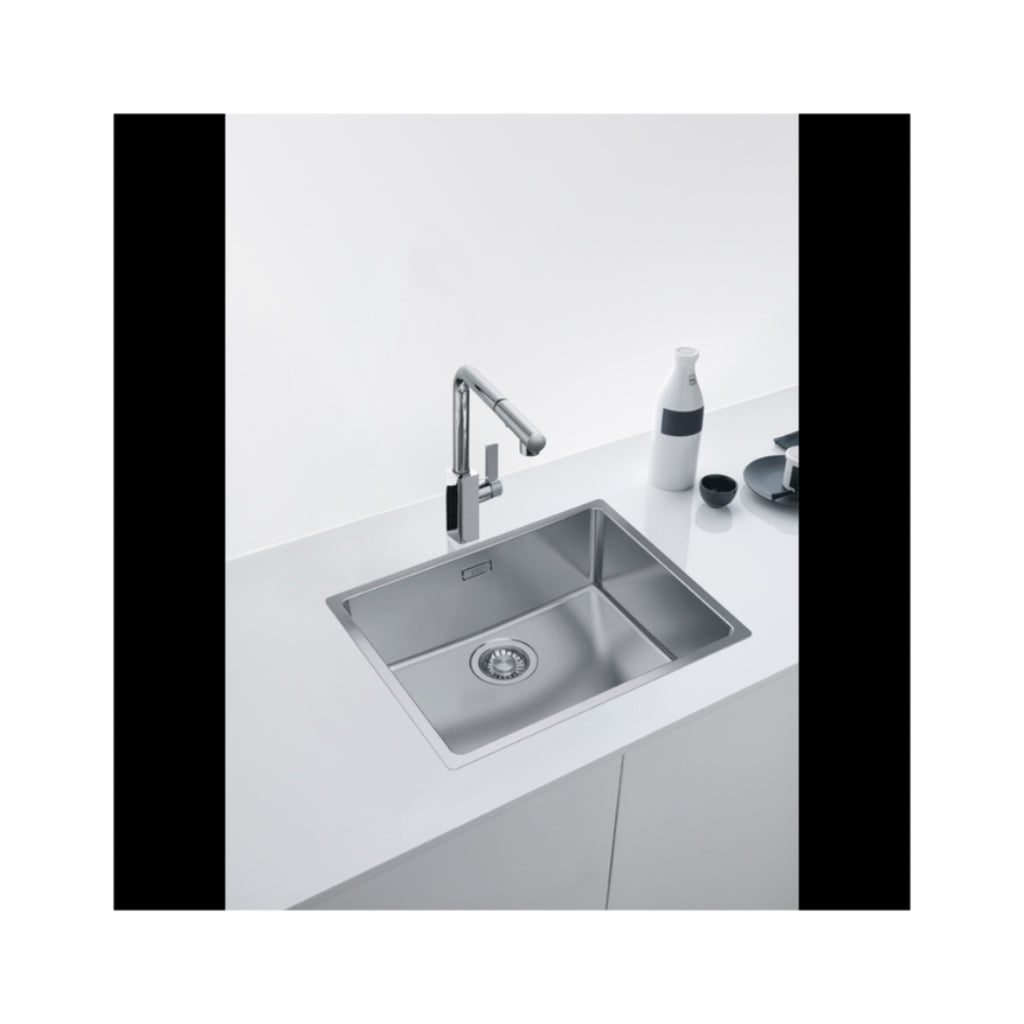 Franke Maris MRX 210-50 - Single Bowl 3 Way Install - Stainless Steel - MRX21050