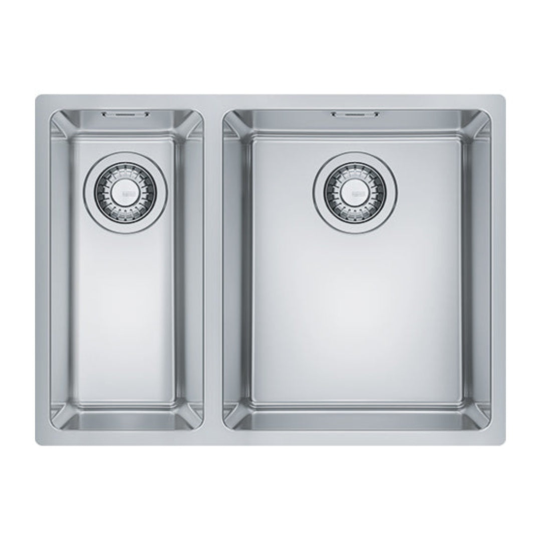 Franke Maris MRX 260-34-19 SBL 3 Way Install - Stainless Steel - MRX26034/19SBL