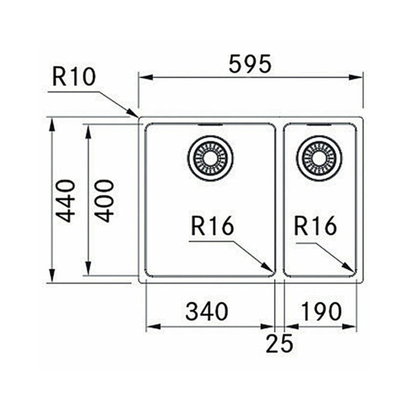 Franke Maris MRX 260-34-19 SBR 3 Way install - Stainless Steel
