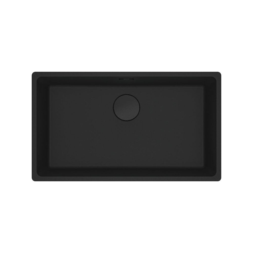 Franke Maris MRG610-72FPC-MB Single Bowl Topmount Sink - (Includes Extension Drainer) Matte Black - MRG61072MBFPC