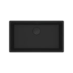 Franke Maris MRG610-72FPC-MB Single Bowl Topmount Sink - (Includes Extension Drainer) Matte Black - MRG61072MBFPC