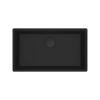 Franke Maris MRG610-72FPC-MB Single Bowl Topmount Sink - (Includes Extension Drainer) Matte Black - MRG61072MBFPC