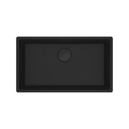 Franke Maris MRG110-72MB-B Undermount Single Bowl Sink - Matte Black - MRG11072MBB