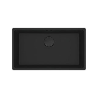 Franke Maris MRG110-72MB-B Undermount Single Bowl Sink - Matte Black - MRG11072MBB