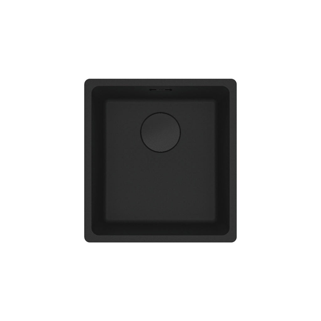 Franke Maris MRG610-37FPC-MB Topmount Single Bowl Sink - (Includes Extension Drainer) Matte Black - MRG61037MBFPC