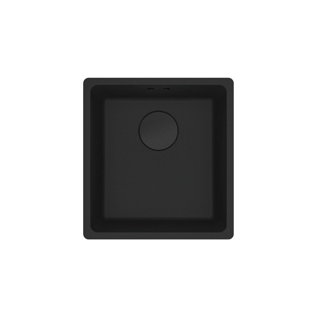 Franke Maris MRG610-37FPC-MB Topmount Single Bowl Sink - (Includes Extension Drainer) Matte Black - MRG61037MBFPC