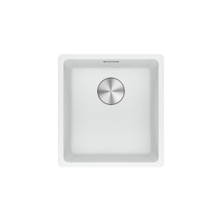 Franke Maris MRG610-37FPC-PW Topmount Single Bowl Sink - Polar White (Includes Drainer) - MRG61037PWFPC