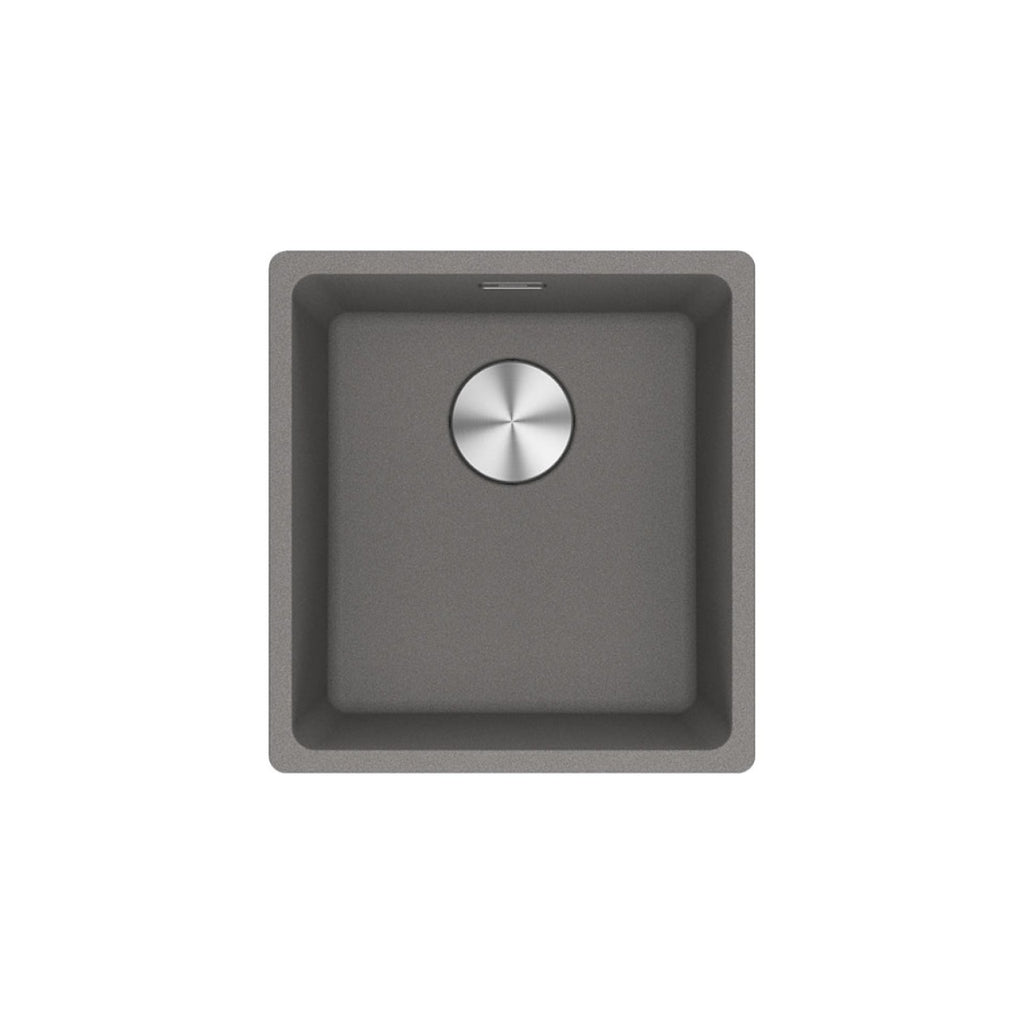 Franke Maris MRG610-37FPC-SG Topmount Single Bowl Sink - Stone Grey (Includes Drainer) - MRG61037SGFPC