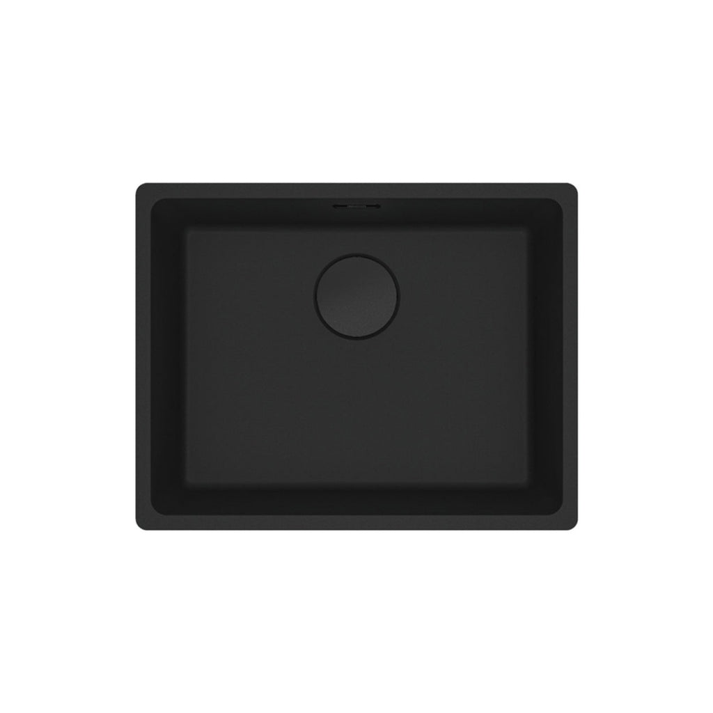 Franke Maris MRG610-52FPC-MB Topmount Single Bowl Sink - (Includes Extension Drainer) Matte Black - MRG61052MBFPC