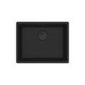 Franke Maris MRG610-52FPC-MB Topmount Single Bowl Sink - (Includes Extension Drainer) Matte Black - MRG61052MBFPC