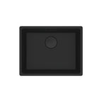Franke Maris MRG610-52FPC-MB Topmount Single Bowl Sink - (Includes Extension Drainer) Matte Black - MRG61052MBFPC