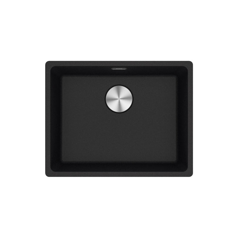 Franke Maris MRG610-52FPC-ON Topmount Single Bowl Sink - Onyx (Includes Drainer)