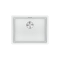 Franke Maris MRG610-52FPC-PW Single Bowl Topmount Sink - (Includes Extension Drainer) Polar White - MRG61052PWFPC