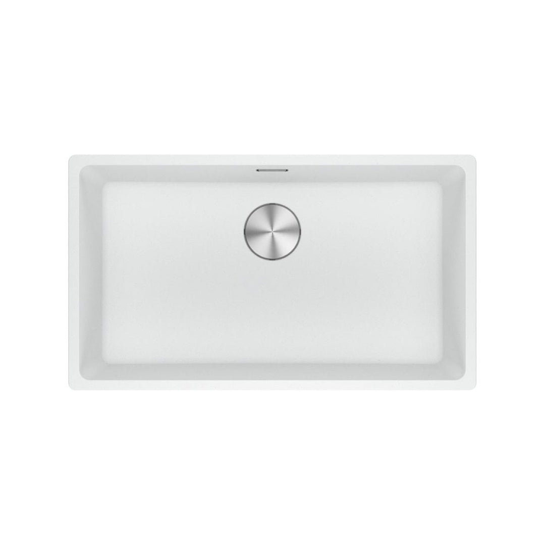 Franke Maris MRG610-72FPC-PW Single Bowl Topmount Sink - (Includes Extension Drainer) Polar White - MRG61072PWFPC