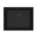 Franke Maris Undermount/Flushmount Single Bowl Sink - MRG21052MB-B Matte Black - MRG21052MBB
