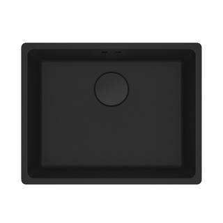 Franke Maris Undermount/Flushmount Single Bowl Sink - MRG21052MB-B Matte Black - MRG21052MBB