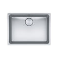 Franke Mythos MYX110-55FPC Single Bowl Undermount Sink Package - (Includes Extension Drainer, Rollamat, Remote Waste) - MYX11055FPC