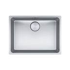 Franke Mythos MYX110-55FPC Single Bowl Undermount Sink Package - (Includes Extension Drainer, Rollamat, Remote Waste) - MYX11055FPC