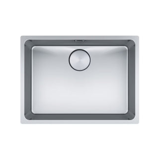 Franke Mythos MYX110-55FPC Single Bowl Undermount Sink Package - (Includes Extension Drainer, Rollamat, Remote Waste) - MYX11055FPC