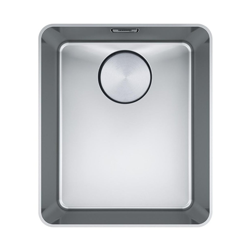 Franke Mythos MYX210-34FPC Single Bowl Sink - Includes Drainer, Rollamat & Remote Waste - MYX21034FPC