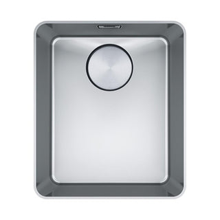 Franke Mythos MYX210-34FPC Single Bowl Sink - Includes Drainer, Rollamat & Remote Waste - MYX21034FPC