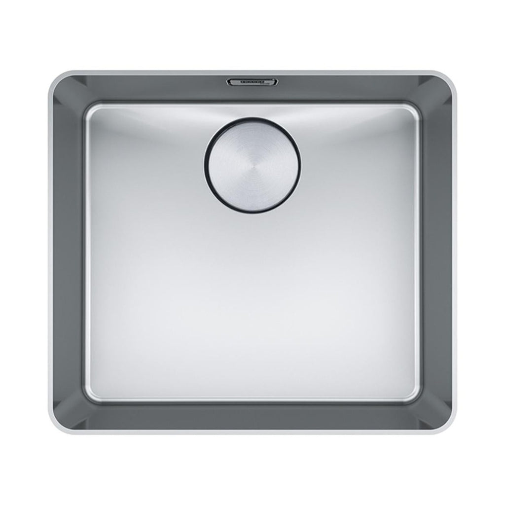 Franke Mythos MYX210-45FPC Single Bowl Sink - Includes Drainer, Rollamat & Remote Waste - MYX21045FPC